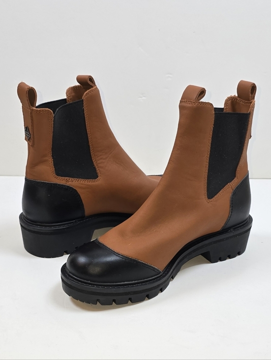 ANTONIO MELANI Shoes - Antonio Melani Dalton Gore Leather Ankle Boots Weather Resistant Lug Sole Sz.6